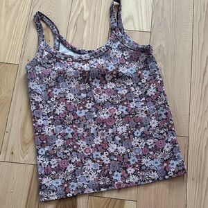 Aerie floral tank top